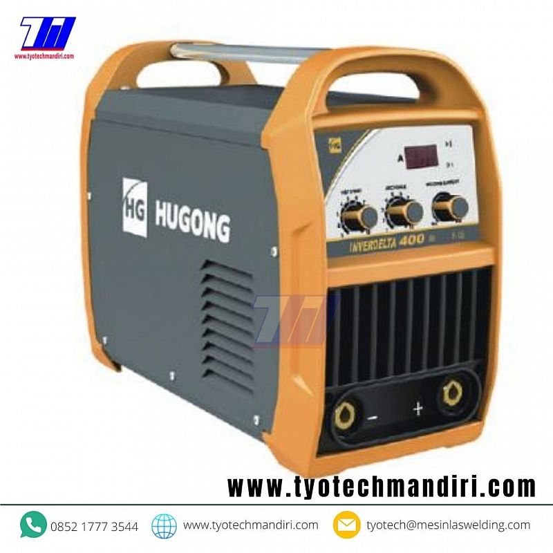 MESIN LAS STICK [SMAW] INVERDELTA 400 III - HUGONG