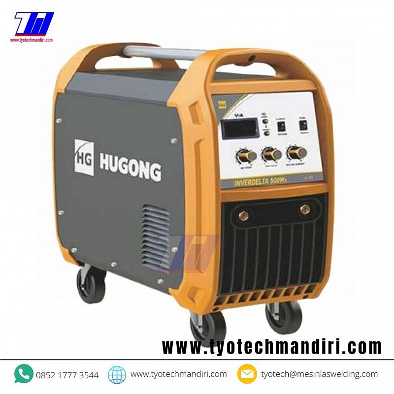 MESIN LAS STICK [SMAW] INVERDELTA 500W III - HUGONG
