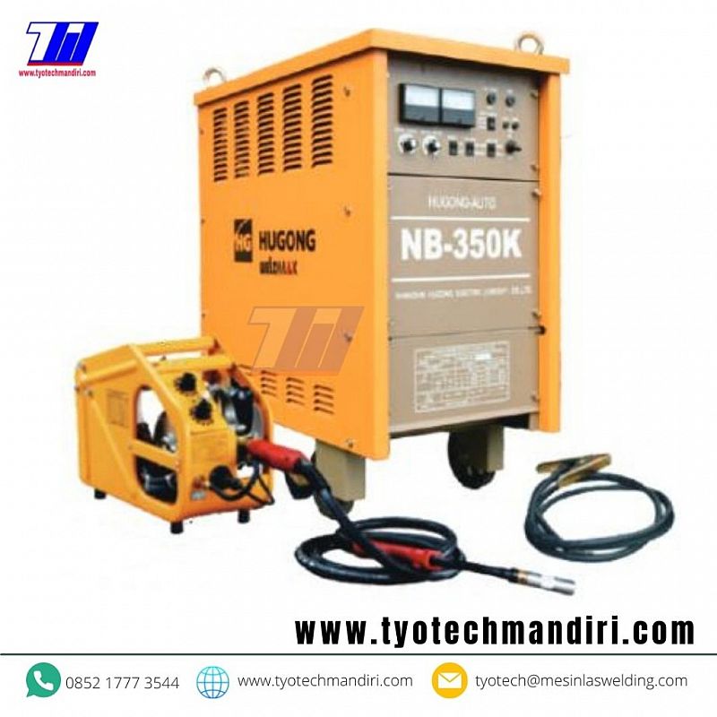 MESIN LAS MIG/MAG [GMAW] NB 350K THYRISTOR HUGONG