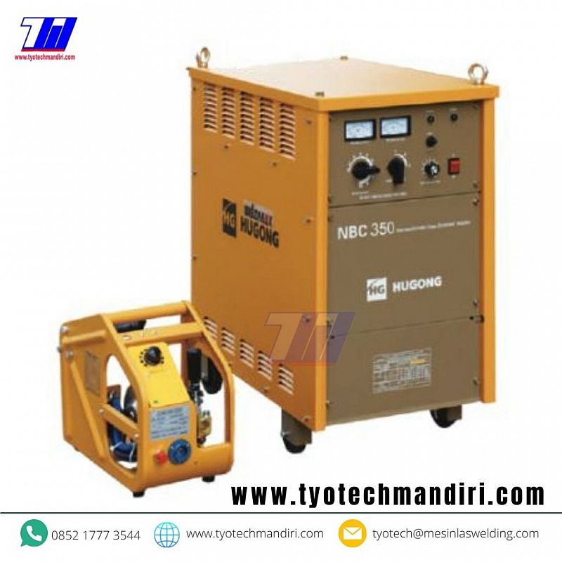 MESIN LAS MIG/MAG [GMAW] NBC 350 RECTIFIER HUGONG