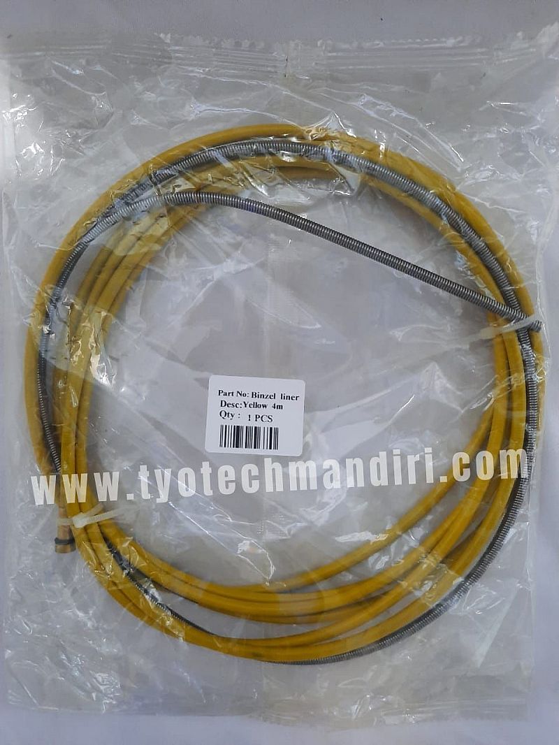 LINER STEEL BINZEL 4meter  - YELLOW