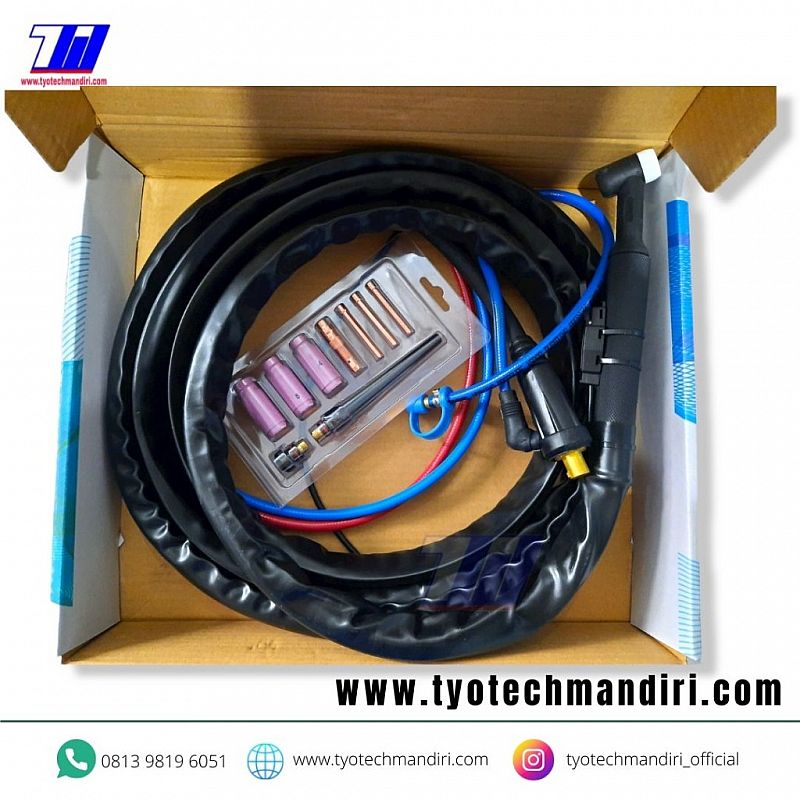 MIG TORCH WP18 EURO BACK 4 METER - HAYYIN