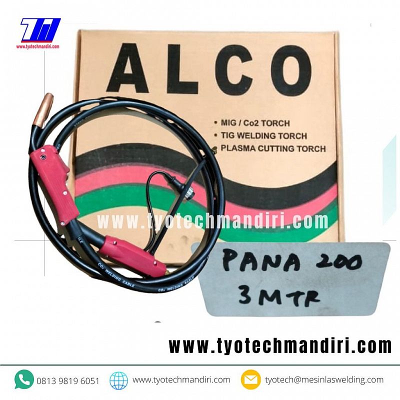 WELDING TORCH 200A PANA 3 METER - ALCO