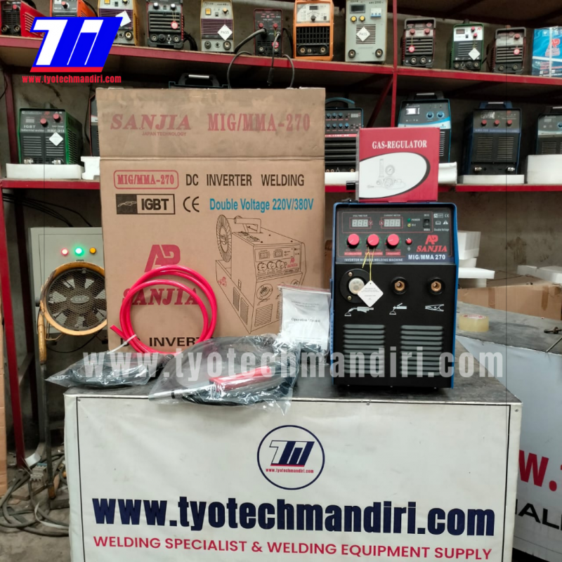 MESIN LAS SANJIA MIG/MMA 270A