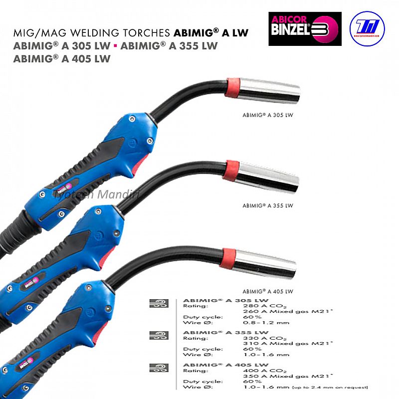 ABIMIG&reg; A 305 LW ▪ ABIMIG&reg; A 355 LW ABIMIG&reg; A 405 LW