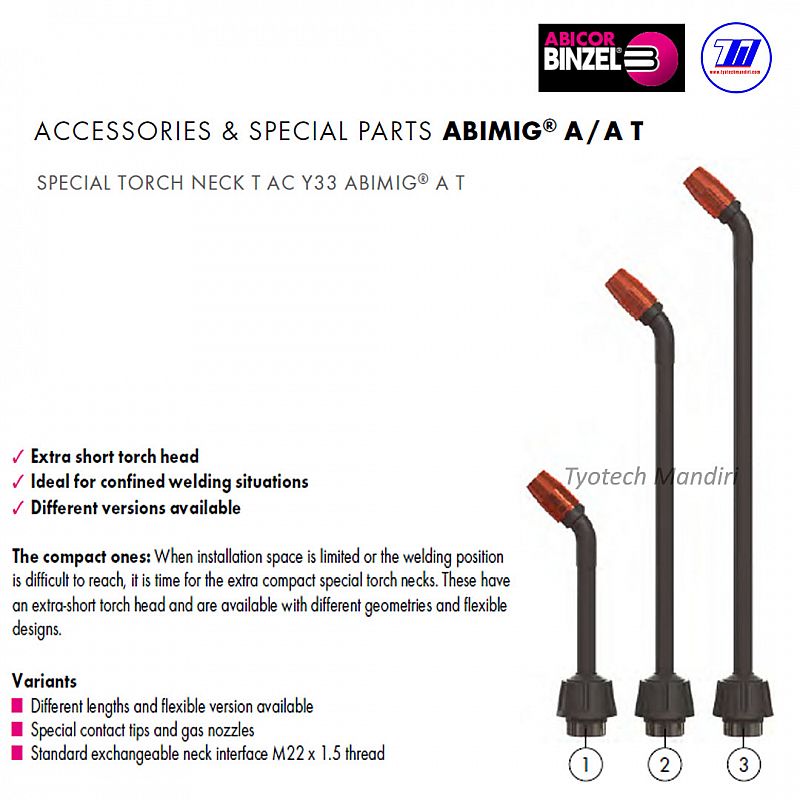 SPECIAL TORCH NECK T AC Y33 ABIMIG&reg; A T