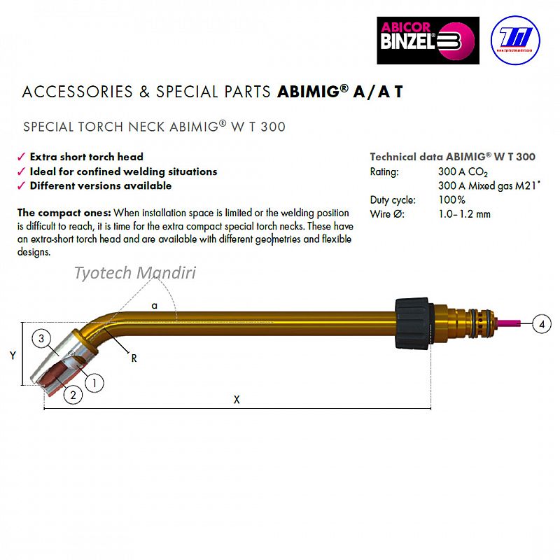 SPECIAL TORCH NECK ABIMIG&reg; W T 300