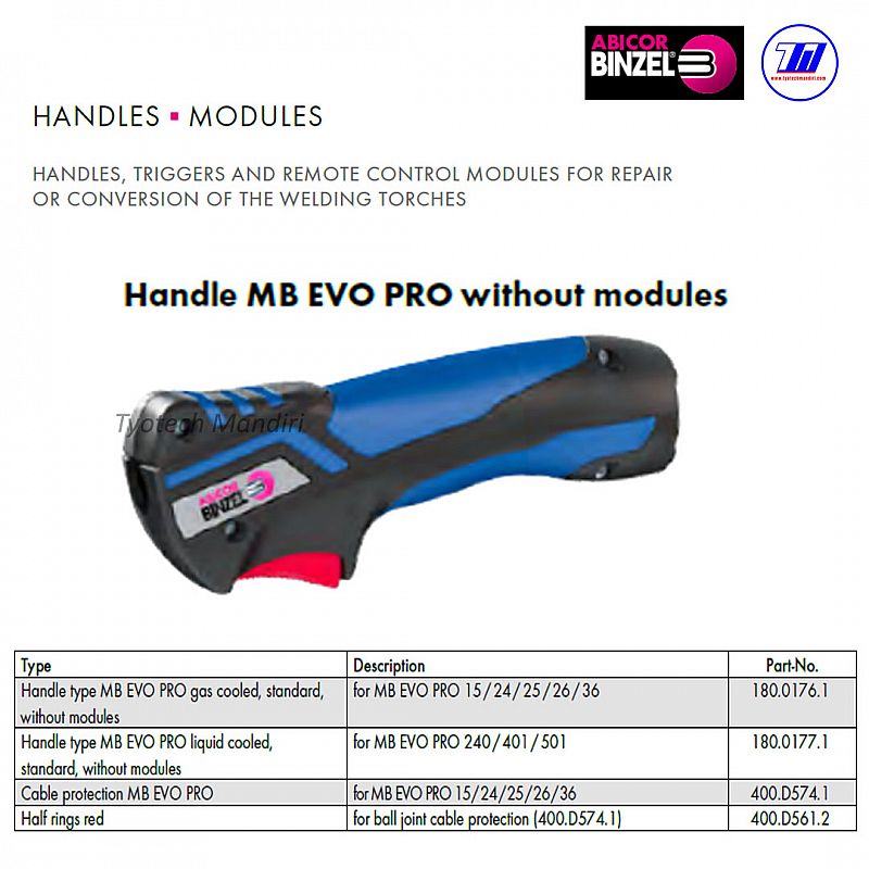 Handle MB EVO PRO without modules