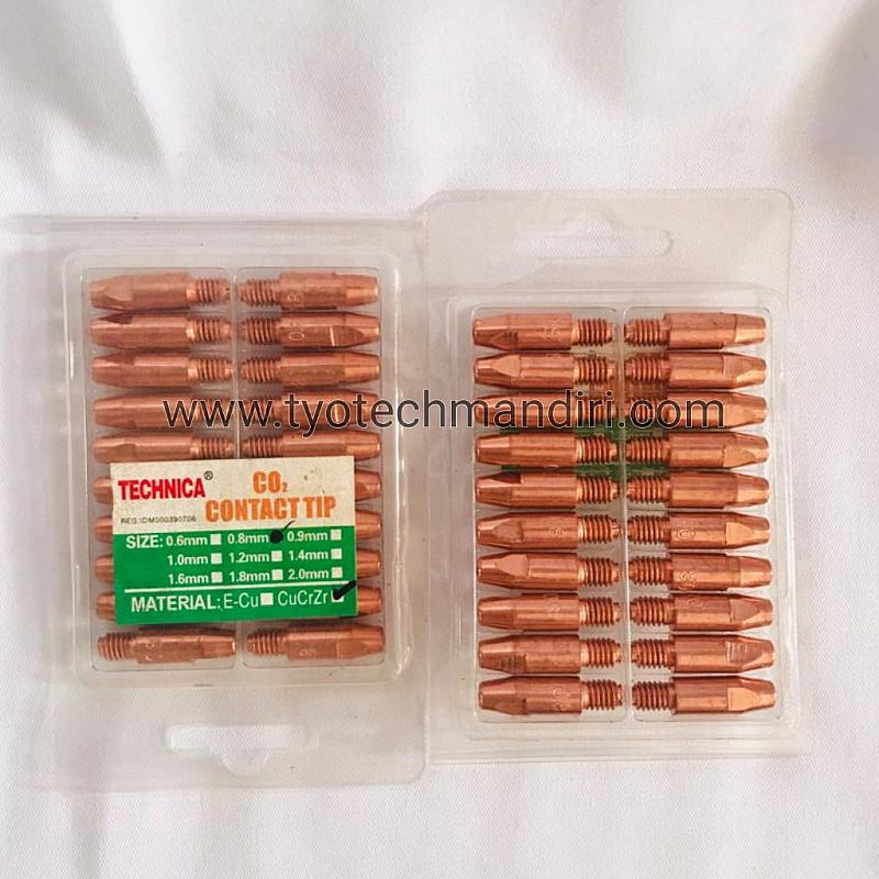 CONTACT TIP BINZEL CUCRZR M6*28 SIZE : 1.6MM