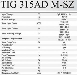 MESIN LAS 315AD M-SZ MULTIPRO