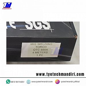 MIG WELDING TORCH OTC 500A 4 METER - SGS