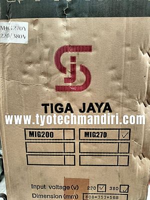 MESIN LAS MIG/MAG IGBT INVERTER MIG-270 TIGA JAYA