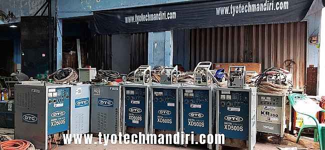 MESIN LAS DIGITAL DYNA AUTO OTC XD350S