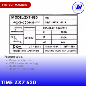 TIME INVERTER TIME ZX7 630