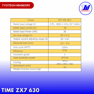 TIME INVERTER TIME ZX7 630