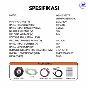 LINCOLNZONTER WSME-350TP + WATERTANK