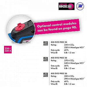 MB EVO PRO 24 â–ª MB EVO PRO 26 MB EVO PRO 36