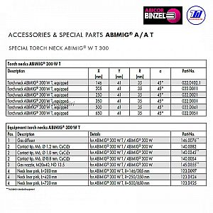 SPECIAL TORCH NECK ABIMIGÂ® W T 300