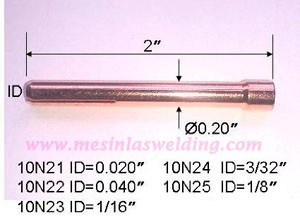  collet 10N23 size: 1,6mm