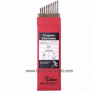 Tungsten Red Electrode size : 3.2mm 