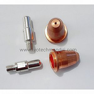 NOZZLE + TIP ELECTRODE TRAFIMET S-45 
