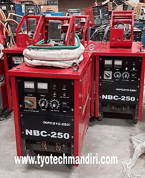 JUAL MESIN LAS BEKAS SECOND RECONDITION NBC-250 Merk Kaierda