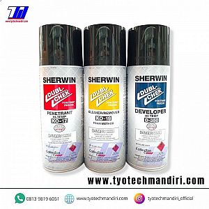 SHERWIN DOUBLE CHEK PAKET (PENETRANT,CLEANER/REMOVER,DEVELOPER)