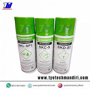 MAGNAFLUX SPOTCHEK PAKET (RED PENETRANT, CLEANER/REMOVER, DEVELOPER)