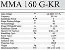 MESIN LAS MMA 160 G-KR MULTIPRO