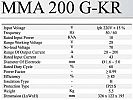 MESIN LAS MMA 200 G-KR MULTIPRO