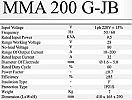 MESIN LAS MMA 200 G-JB MULTIPRO