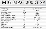 MESIN LAS MIG/MAG 200 G-SP MULTIPRO