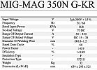 MESIN LAS CO2 MIG/MAG 350N G-KR MULTIPRO