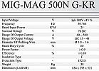 MESIN LAS CO2 MIG/MAG 500N G-KR  MULTIPRO
