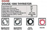 MESIN LAS GOUGE 1000 THYRISTOR HUGONG