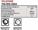 MESIN LAS TIG [GTAW] TIG-WS-300A HUATONG