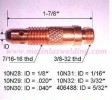 collet body 10N32 size: 2,4mm
