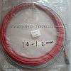 Liner Panasonic 350 - 4 meter 1.0 - 1.2mm (RED)
